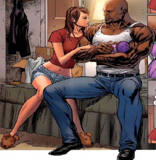 Jessica Jones i Luke Cage